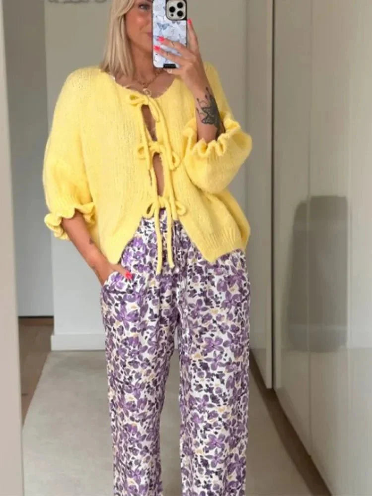 AURA LANE | CHALECO DE PUNTO MUJER