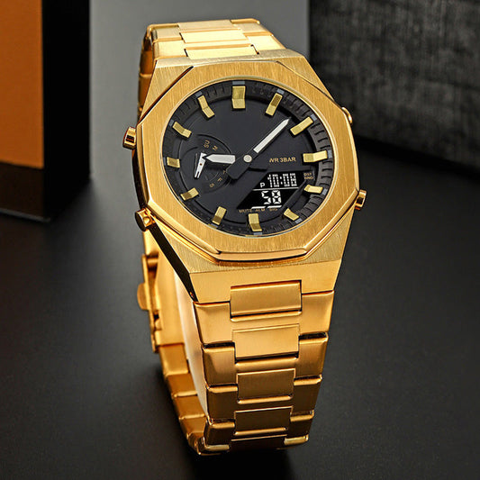 AURA LANE | RELOJ DE CUARZO DE NEGOCIOS ELEGANTE & MULTIFUNCIONAL PARA HOMBRE