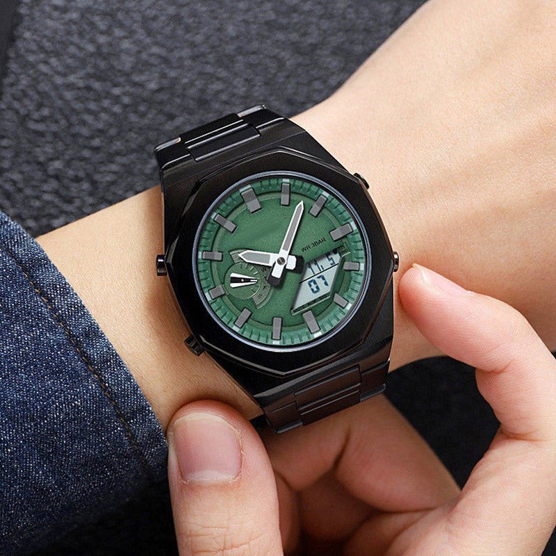 AURA LANE | RELOJ DE CUARZO DE NEGOCIOS ELEGANTE & MULTIFUNCIONAL PARA HOMBRE