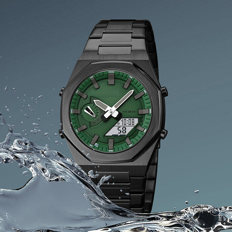 AURA LANE | RELOJ DE CUARZO DE NEGOCIOS ELEGANTE & MULTIFUNCIONAL PARA HOMBRE