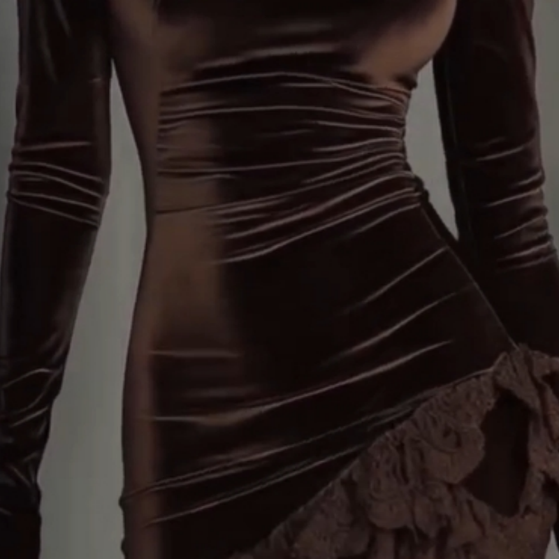 AURA LANE | ELEGANTE VESTIDO AJUSTADO DE PIEL SUAVE