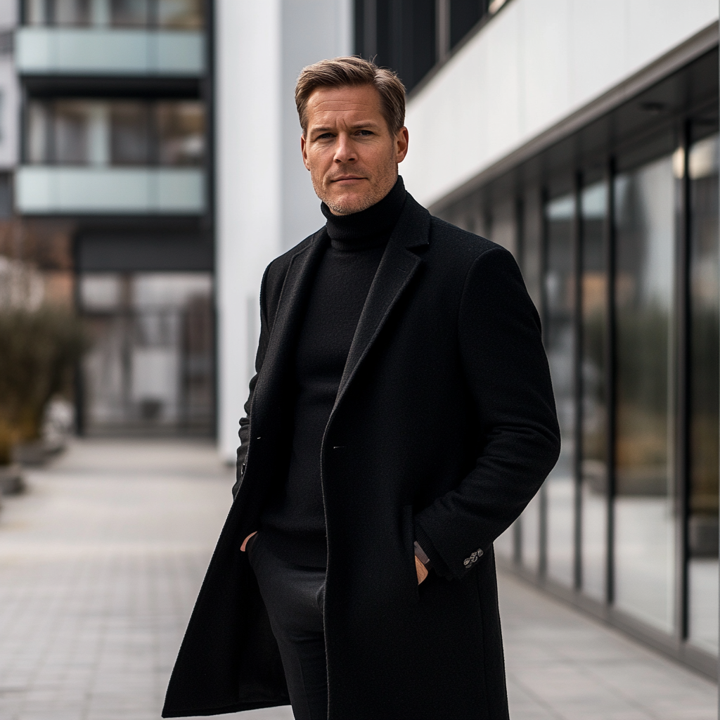 AURA LANE | GABARDINA DE HOMBRE ELEGANTE