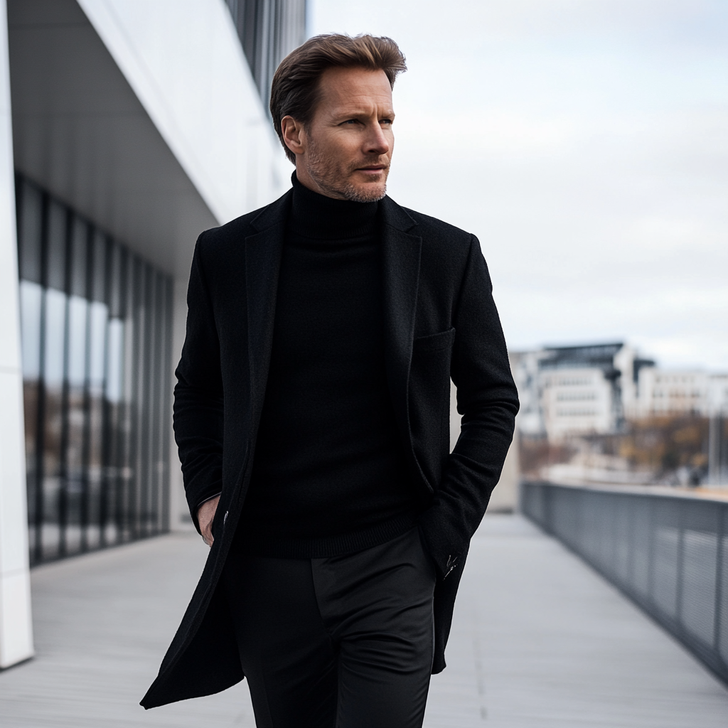 AURA LANE | GABARDINA DE HOMBRE ELEGANTE